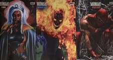 Marvel Midnight set NYCC exclusive Mark Spears X-Men, Spider-Man, Fantastic Four picture