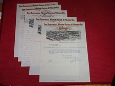Antique Five Turnbull Motor Truck & Wagon Co. Defiance Ohio Advertising Letters picture