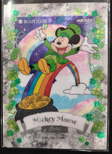 2026 CENESE Boutique Disney Clovers Bliss Mickey Mouse Promo Card picture
