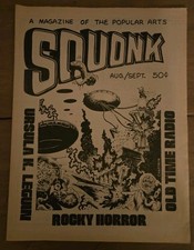  Squonk #3 VF (8.0) 8-9/78 State College, Pa Fanzine Golden Age Of Radio  picture
