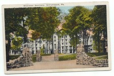 Williamsport PA Dickinson Seminary 1920s Postcard Pennsylvania picture