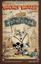 Potatoland Mickey Mouse Original Disney Poster Print Wall Art Home Decor Gift picture