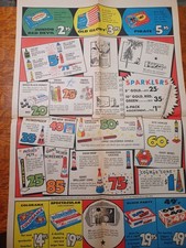 1972 Red Devil Fireworks Poster - Price List 15 