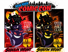 NYCC 2026 Pokemon Poke Clan Shaolin & Shadow SET (Foil & Trade) LE 50 - PRESALE picture
