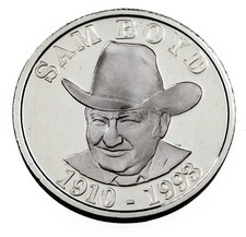 Rare 1993 Sam's Town Casino Stagecoach, 2 Troy Ounces Silver Token picture