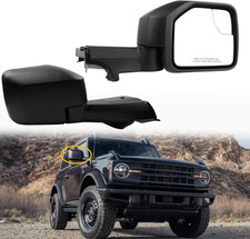 Passenger Side View Mirror Compatible with 2021-2024 Ford Bronco Right Side Door picture
