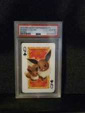 PSA 10 Eevee Club's Queen Pokemon Center Nagoya Playing Cards cute pokedoll picture