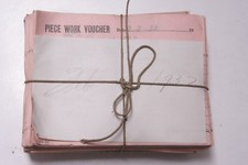 Feb 6 1932 Lamson Goodnow Piece Work Voucher Maunfacturing Pay Ephemera E12F picture