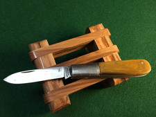 Vintage Pre ww2 Winchester Model 2703 Bone Handle Barlow Style Pocket  Knife picture