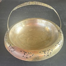 VTG 1930s Farberware  'Brides Basket' Reticulated Footed Hand Made New York picture
