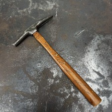 Vtg C.S. Osborne & Co Tack Hammer w/ Wood Handle - 11
