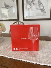 Branded Lehmann A Lallement M5 Crystal Champagne Flutes 6 Glasses Lallier France picture