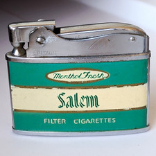 Salem Brand Vintage Green- Japan Style Pocket Lighter picture