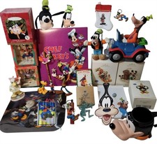 VTG Hallmark Disney 2009-11 Goofy lot Mickey Friends Xmas Ornament Keychain Car  picture