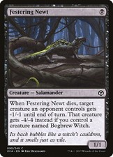 Festering Newt (90) (Non-Foil) IMA MTG NM picture