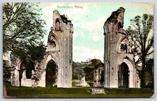 Postcard Glastonbury Abbey, Glastonbury, Somerset, England Unposted picture