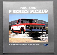 ORIGINAL 1984 FORD F-SERIES PICKUP SALES BROCHURE ~ 20 PAGES ~ 11