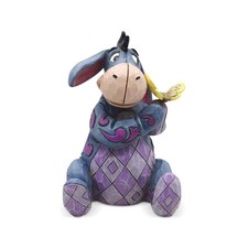 Jim Shore Disney Eeyore Figurine Holding Butterfly 3.25 Inch Enesco Collectible picture