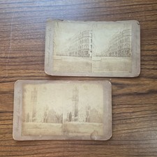 Vintage Woodward Stereoscopic Co Boston Mass Stereoview Cards Old South Church picture
