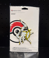 Pokémon Center Arceus Enamel Lapel Pin - Pokémon Center Store, RARE OUT OF STOCK picture