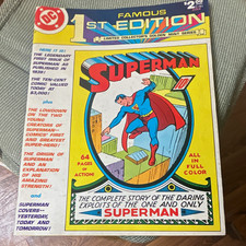 DC Superman Famous First Edition Comic Book Single Issue C-61 (1974) picture