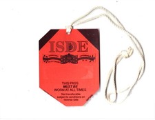 Vintage 1994 International Six Days Enduro Vendor Pass ISDE Oklahoma Motocross picture
