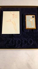 Zippo Petty Girl Series II Limited Edition Lighter Set Box Certificate No. 8883 picture