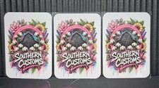 Elsa & Snow White Frozen Disney Princess 3 Card Lot Southern Customs Waifu Cards picture