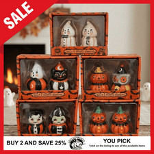 Johanna Parker Halloween Vintage Ceramic Salt and Pepper Shakers **YOU PICK picture