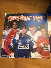 1998 Backstreet Boys Official Wall Calendar Complete Vintage Trends Canada Rare picture