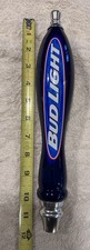 Bud Light Beer Tap Handle Draft Tap Blue Bottle Style Breweriana 12 Inch picture