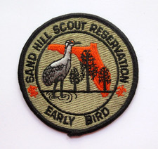Sand Hill Scout Reservation Early Bird West Central Florida Council BSA Patch picture