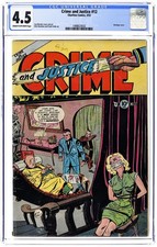 Crime and Justice #12 CGC 4.5 1953 1488623032 picture