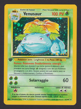 2000 Pokemon Venusaur 15/102 Base Set 1st Edition Holo Italian WOTC picture