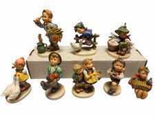 vintage hummel figures collection - some signed, 50’s , retro, great condition picture
