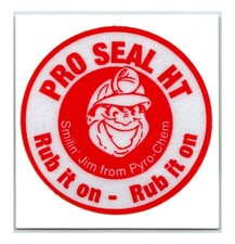 Vintage - Pro Seal HT Pyro-Chem - Mining Sticker (Measures 2 Inch) picture