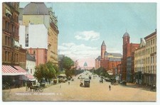 Washington DC Pennsylvania Avenue Old Postcard picture