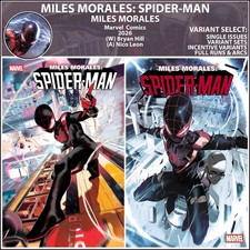 Miles Morales: Spider-Man (2026) #1 2 Marvel Comics COVER SELECT picture
