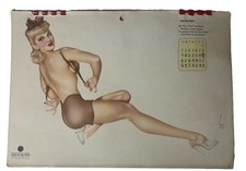Esquire 1943 Twelve Month Pinup Girls Calendar Phil Stack Varga picture