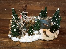 Department 56 Village Mill Creek Pond Christmas Winter Village Scene #52651 1997 picture