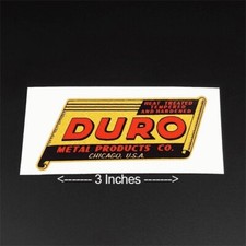 DURO Metal Products Co., TOOL DECAL, 3 Inch Vinyl STICKER, Duro Socket Set picture