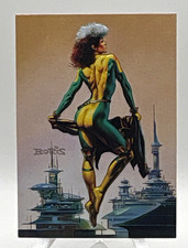 Fleer/SkyBox 1996 Marvel Masterpieces Double Impact #3 Rogue/Human Torch picture
