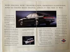 1992 Nissan Maxima SE Two Page Print Ad picture