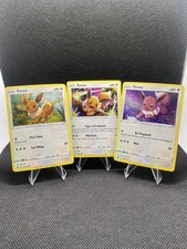 2021 Sword & Shield Eevee Holo Promo Lot x3 SWSH095 SWSH118 SWSH127 picture