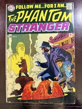 The Phantom Stranger #1 When Ghosts Walk Mike Friedrich DC June 1969 Comic Book picture