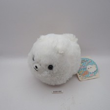 D2010C Fuwa Mofu Pometan White Dog Amuse Plush 5