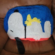 Vintage 60s Snoopy and Woodstock Sears Pillowcase Schulz Peanuts Charlie Brown picture