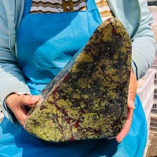 14.47LB Natural Dragon Blood Stone Quartz Crystal Mineral Healing Sample 5940 picture