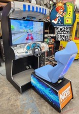 DEAD HEAT Street Racing Sit Down Arcade Driving Video Game Machine - 42