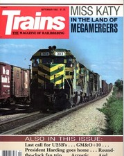 TRAINS MAGAZINE - SEPTEMBER 1982 picture